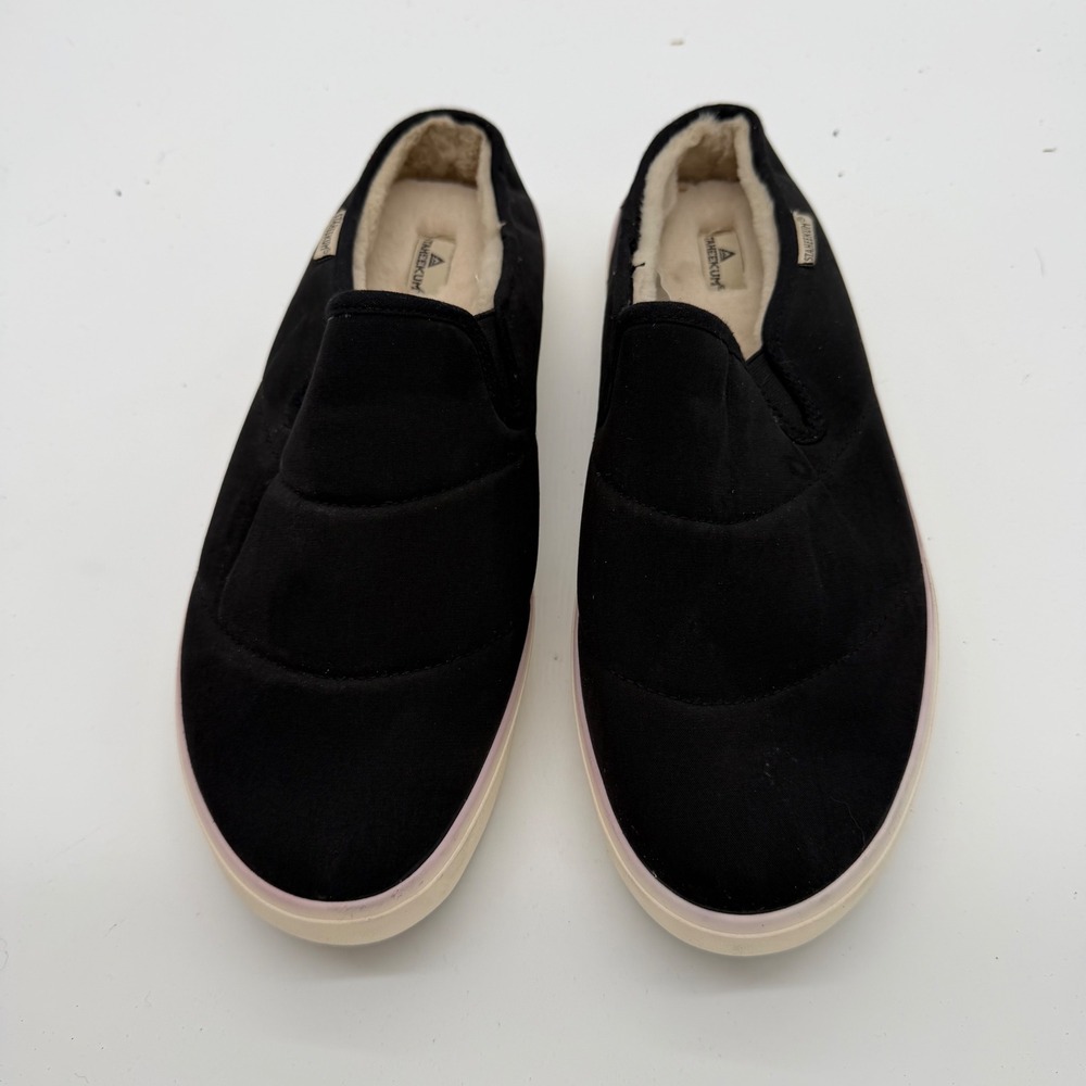Staheekum Ladies Mule Black Quilted Faux Fur Lined Slip On Sneaker 9 Women 1900